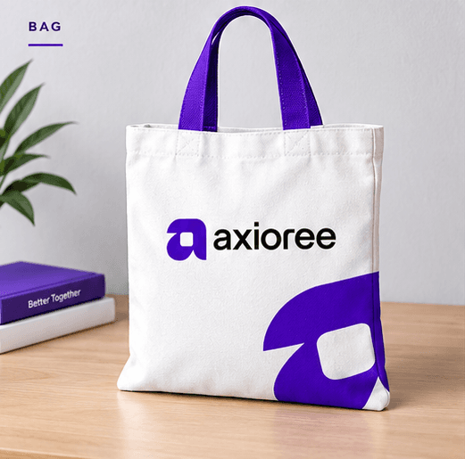 Axioree Recycled Canvas Tote Bag