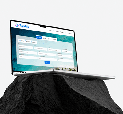 Zaara Tourism & Travels project preview